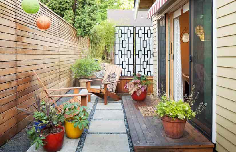 Small Sydney Landscaped Backyard